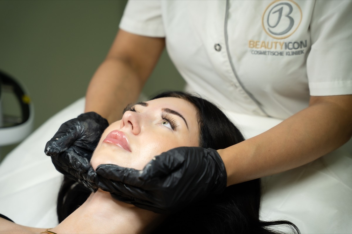 Behandeling in de salon