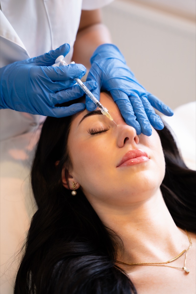 Behandeling in de salon