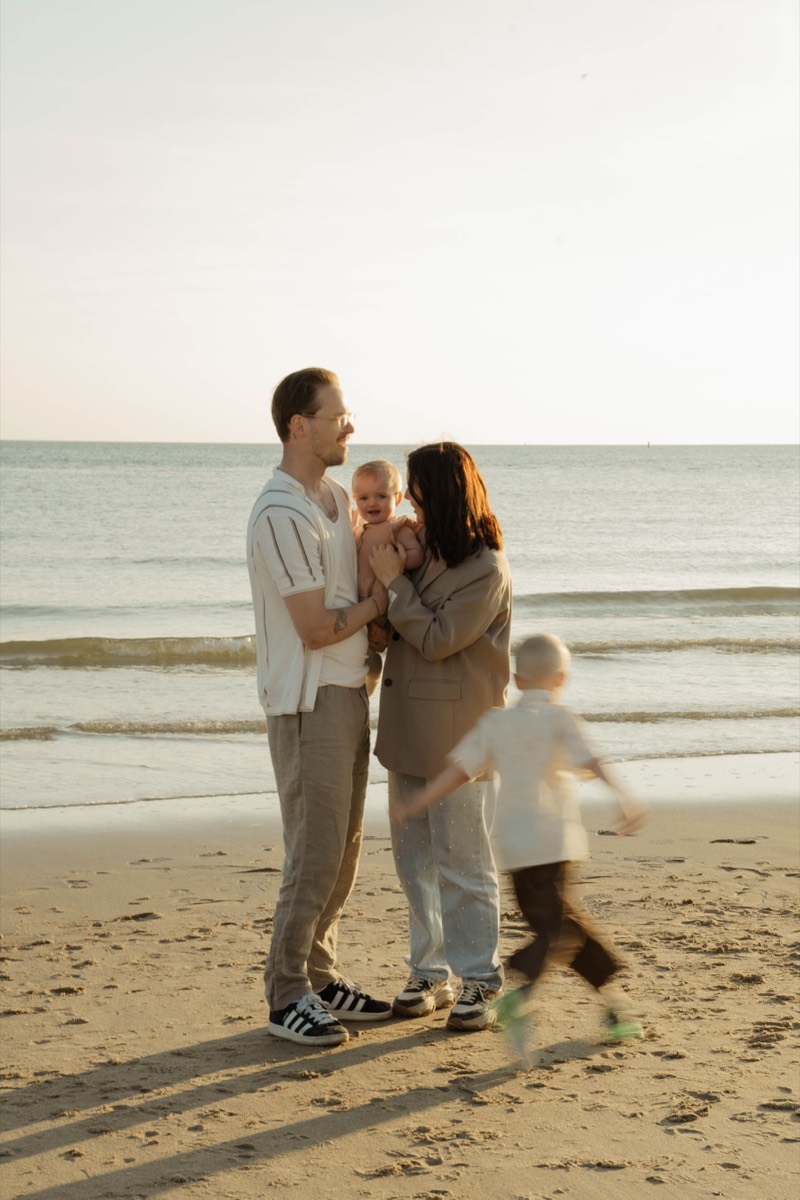 Samen aan zee