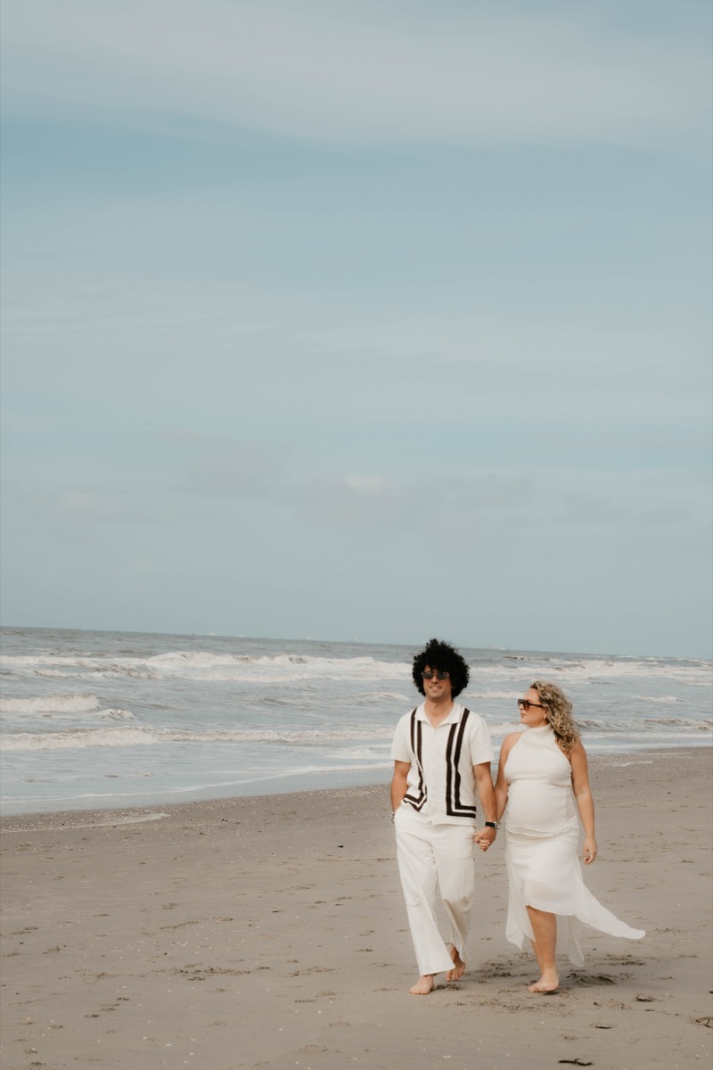 Over het strand